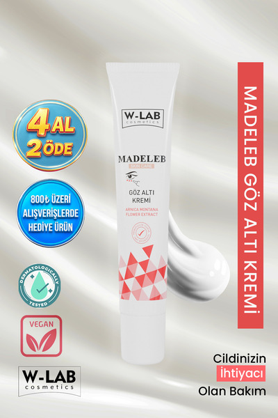 W-Lab Cosmetics Madeleb Göz Altı Kremi 20 ml