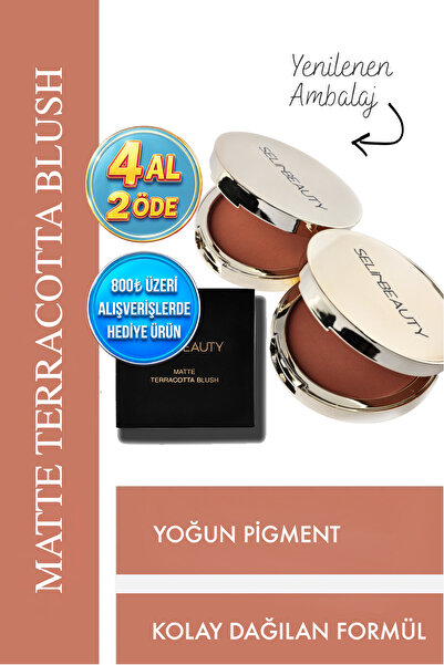 SELİNBEAUTY Matte Terracota Blush