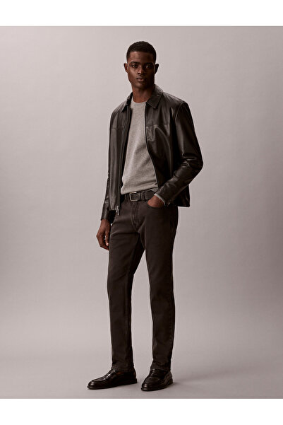 Calvin Klein SLIM CK ESSENTIAL BLACK JEAN