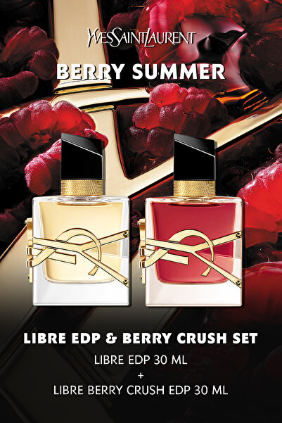 Yves Saint Laurent Libre EDP 30 ml & Libre Berry Crush 30 ml Kadın Parfüm Set...