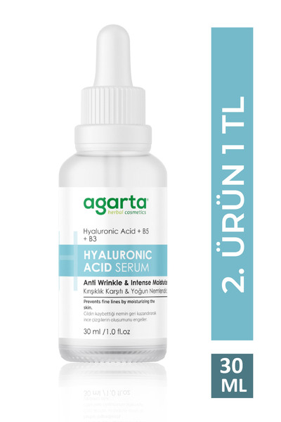 Agarta Yoğun Nemlendirici ve Yenileyici Hyaluronic Serum 30 ML