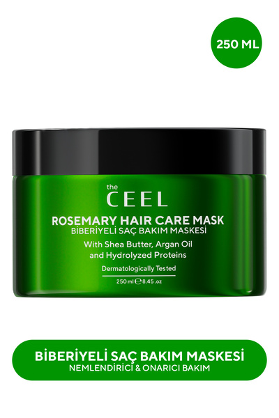 The Ceel Biberiyeli Saç Bakım Maskesi | Shea Yağı, Argan Yağı ve Hidrolize Pr...