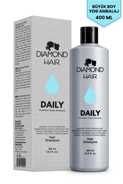 DIAMOND HAIR Hassas, Incel Telli, Kepekli, Dökülen, Uzamayan, Kırılgan Ve Tüp...