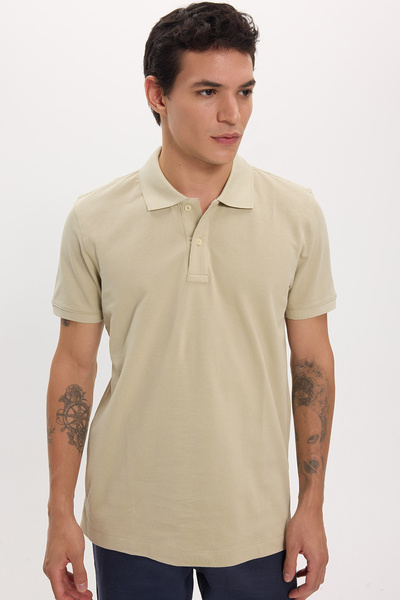 Tudors Men's Slim Fit Premium Series 100% Cotton Soft Textured Mercerized Gra...