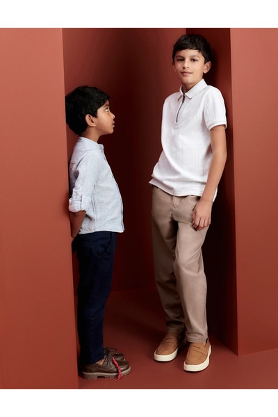 Marks & Spencer Pantaloni chino bogat în bumbac (2-8 ani)