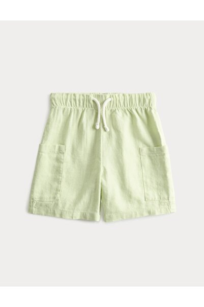 Marks & Spencer Pantaloni scurți cargo din amestec de in (2-8 ani)