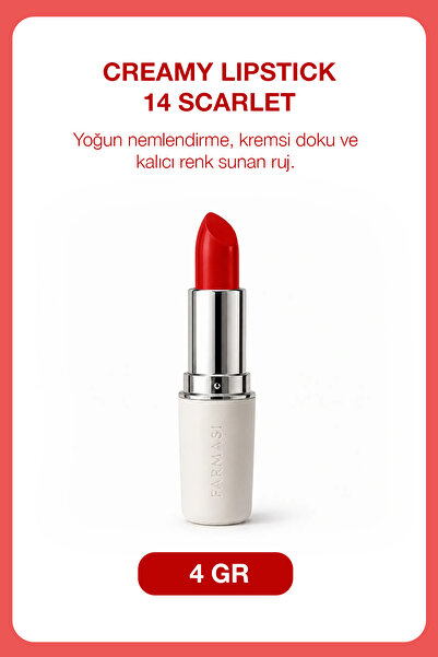 Farmasi Creamy Lipstick 14 Scarlet 4 gr