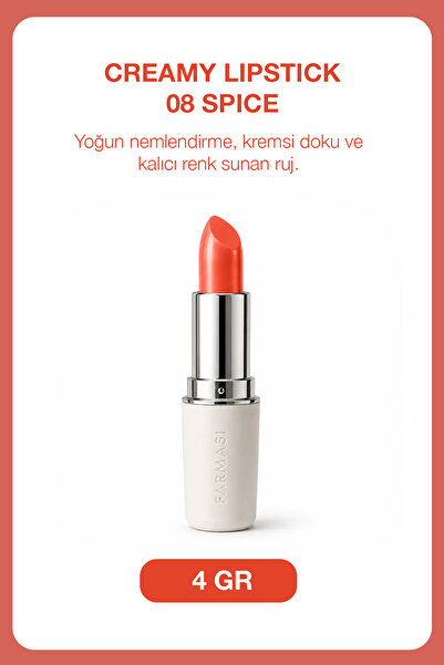 Farmasi Creamy Lipstick 08 Spice 4 gr