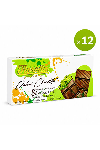 FIORELLA Dubai Çikolatası 200 Gr. 12 Adet (1 Koli)