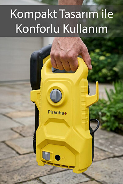 Piranha PCW-7926 Basınçlı Yıkama Makinesi 90 Bar 1200 W