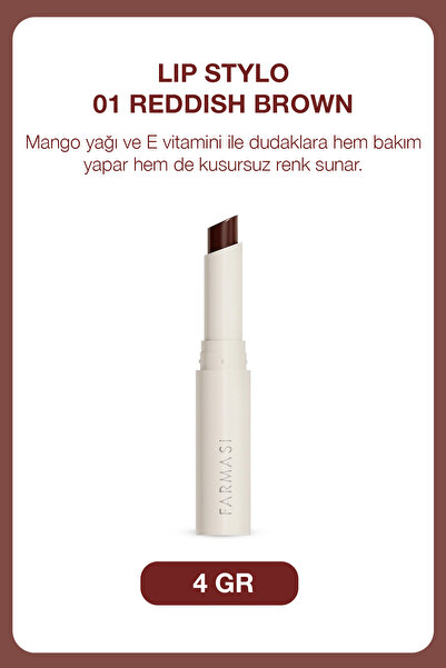 Farmasi Lip Stylo - 01 Reddish Brown