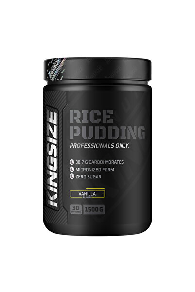 Kingsize Nutrition Rice Pudding 1500 gr - Vanilya