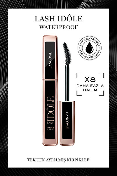 Lancome Lash Idole Suya Dayanıklı Maskara Waterproof 3614273348386