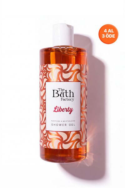 THE BATH FACTORY Nemlendirici Ve Besleyici Liberty Duş Jeli 400 ml