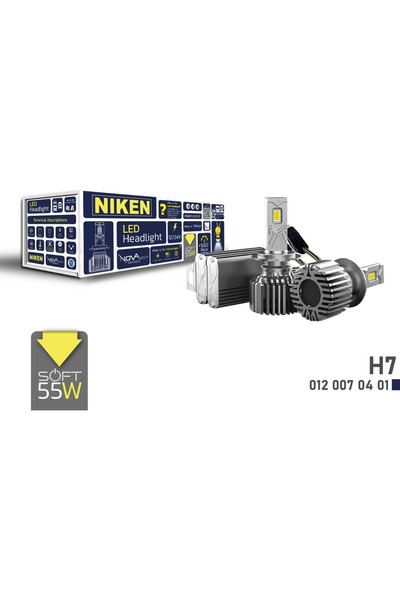 Niken Nova Soft 20.000 Lümen 55w Orijinal Barkodlu