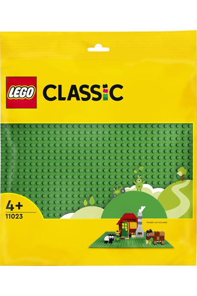 LEGO ® Classic Green Baseplate 11023 Building Kit for Kids (1 Piece)