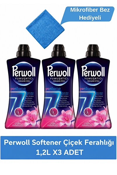 Perwoll Softener Çiçek Ferahlığı 1,2L X3 ADET