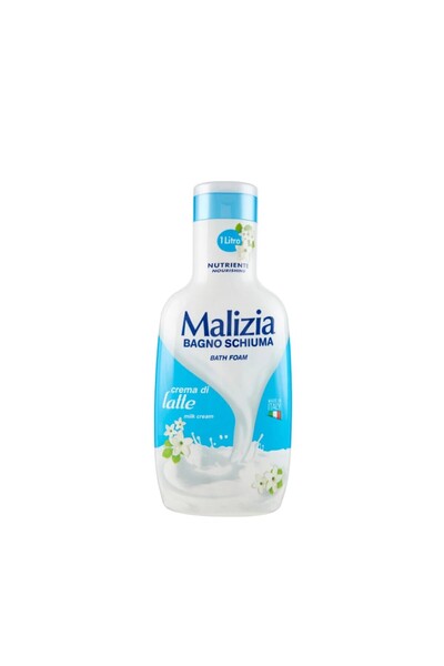 Malizia Spumant de baie Malizia, Crema de Lapte, 1000 ml