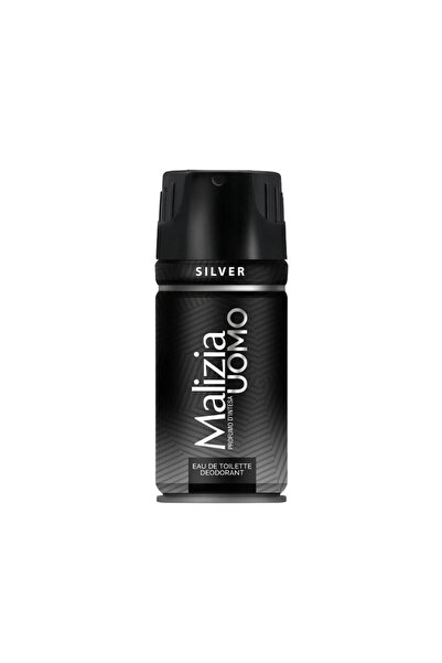 Malizia Deodorant pentru barbati Malizia UOMO, Silver, 150 ml