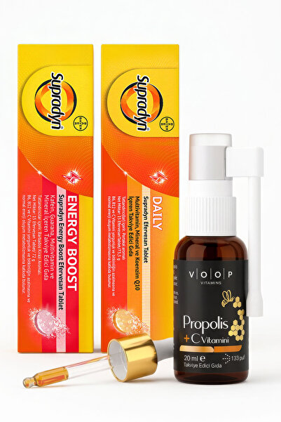 VOOP Propolis & Efervesan (skt: 09-2026) Bağışıklık Seti