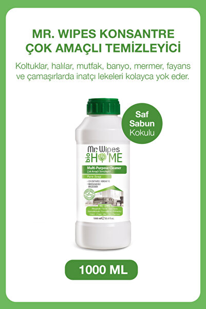 Farmasi Mr. Wipes Konsantre Çok Amaçlı Temizleyici Saf Sabun Kokulu 1000 ml