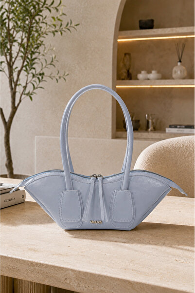 Rimense Women's Blue Hand and Shoulder Bag
