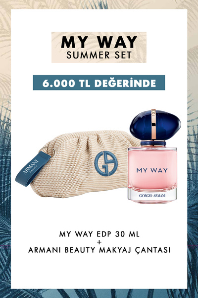 Giorgio Armani My Way Edp Kadın Parfüm Seti 30 ml 7829999999302