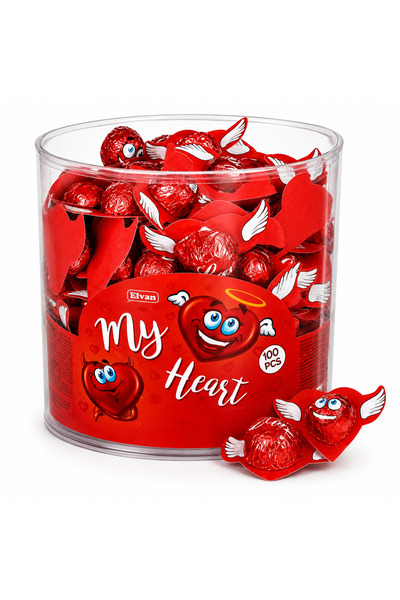 Elvan My Heart 8Gr. 100 Adet (1 Kase)