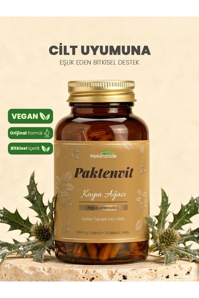 Hekimzade Paktenvit 90 Kapsül 650mg