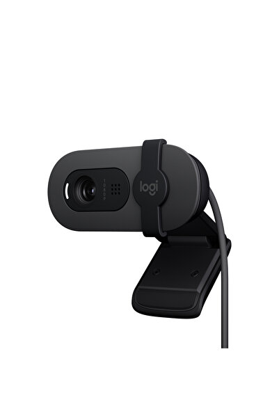 Brio 100 Full HD 1080p Privacy Cover Mic Webcam, Black 960-001585