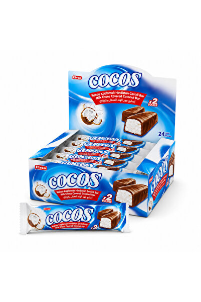 Elvan Cocos 20 Gr. 24 Adet (1 Kutu)