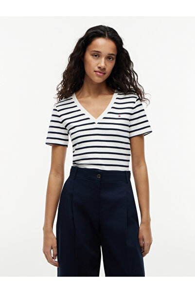 Tommy Hilfiger ΣΛΙΜ ΚΟΝΤΙΝΕΡΕΪΤΕΡ ΒΙΝΤΕΪ ΝΕΚ ΣΕ Στυλ Σέξουαλ