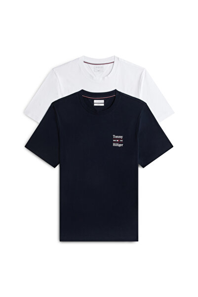 Tommy Hilfiger 2 BALENÍ TRIČEK S GRAFICKÝM POTISKEM NA HRUDNÍKU