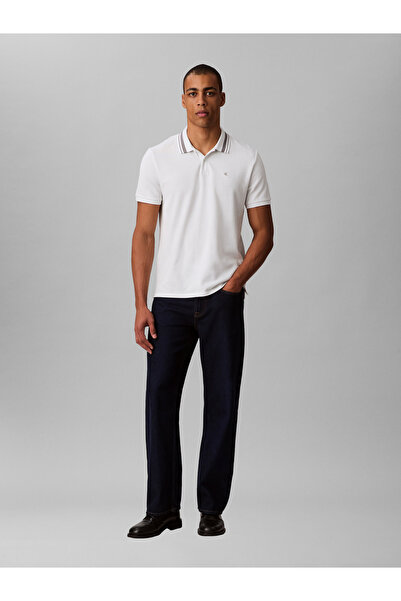 Calvin Klein Men's White Polo Shirts