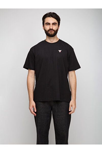 Guess Jeans Erkek Oversize Fit T-shirt