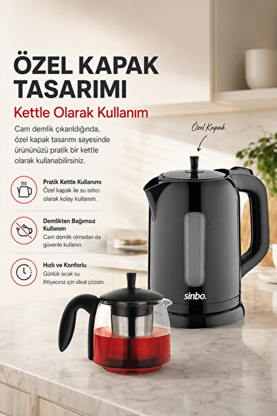 Sinbo STM-5840 Elektrikli Çay Seti