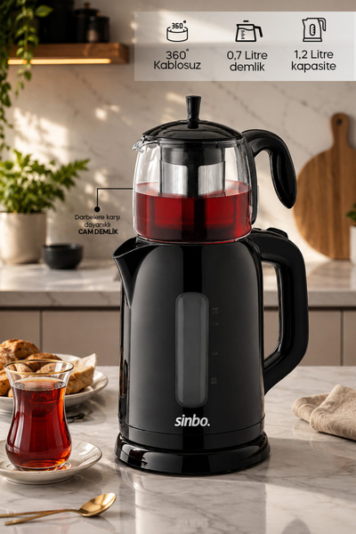 Sinbo STM-5840 Elektrikli Çay Seti