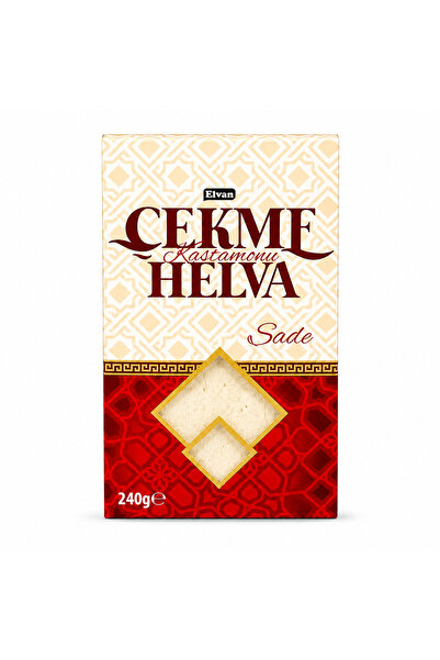 Elvan Çekme Helva Sade 240 Gr. (1 Paket)