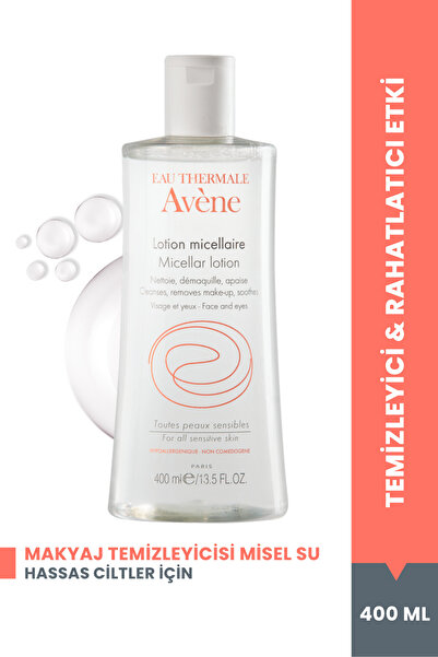 Avene Hassas Ciltler İçin Makyaj Temizleyici Misel Su 400 ml