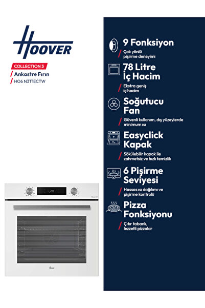Hoover HO6 N3T1ECTW Ankastre Fırın