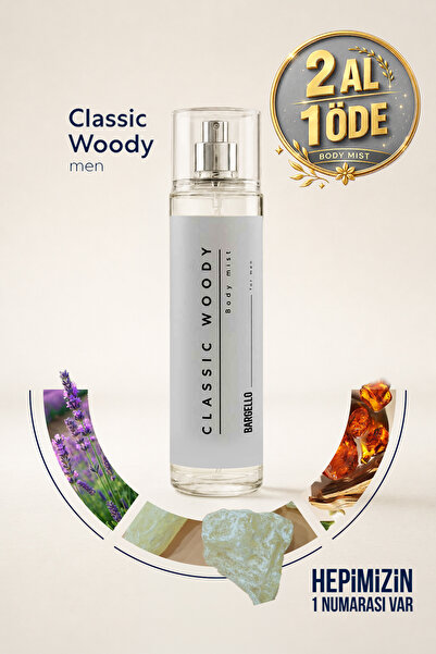 Bargello Classic Woody Body Mist 210ml -bes