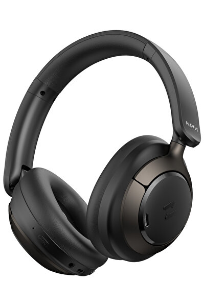 Havit H683BT Hybrid ANC Kafa Üstü Bluetooth Kulaklık Hi-Res - 80 Saat - Çift ...