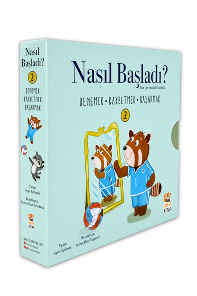 Sincap Kitap Nasıl Başladı? Set 2 Eğitici Bebek Kitabı Denemeyi Öğren Özgüven...