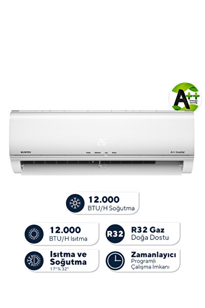 KUMTEL Matsu KMSAC-12 12.000 Btu A++ Inverter Duvar Tipi Split Klima (Montaj ...