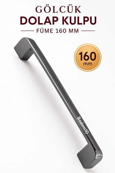 Badem10 Gölcük Oval Mobilya Mutfak Çekmece Dolap Dolabı Kapak Metal Kulpu Kul...