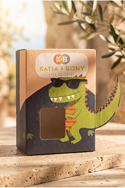 Katia&Bony 3D Dinozor Desenli Çocuk Hediye Kutusu