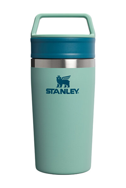 Stanley كوب القهوة المحمول للسفر سعة 0.35 لتر / 12 أونصة باللون الأخضر الربيعي