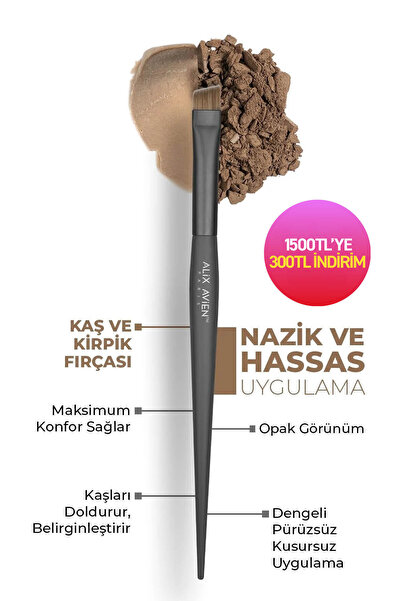 Alix Avien Kaş Ve Göz Fırçası - Eyebrow Brush