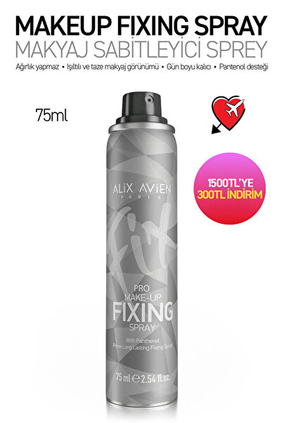Alix Avien Makyaj Sabitleyici Sprey - Make Up Fixing Spray 75 ML