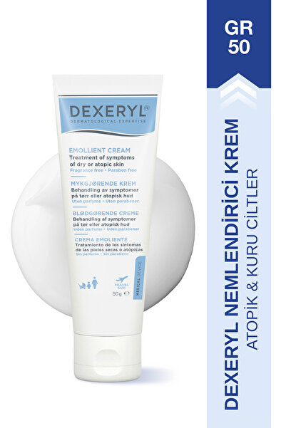 DEXERYL Kuru ve Atopiye Eğilimli Ciltler İçin Nemlendirici Bakım Kremi 50gr